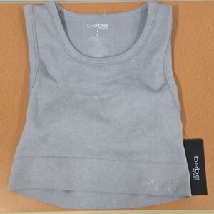 Bebe Gray Women's Sports Bra Size Large